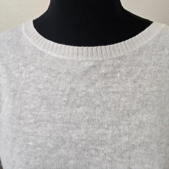 Eileen Fisher Organic Linen Bateau Neck Tunic Coastal Sustainable Beachy XLP - Picture 15 of 15